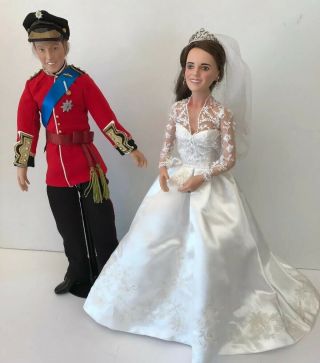 Prince William And Kate Middleton Royal Wedding Dolls