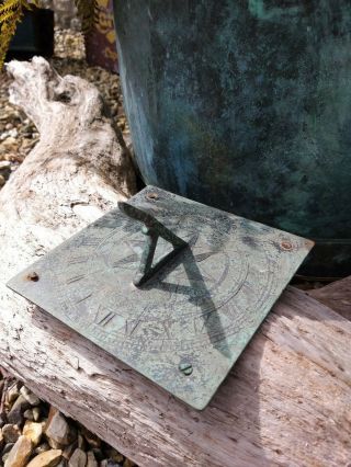 A Fantastic Early 19th Century Sundial Bronze