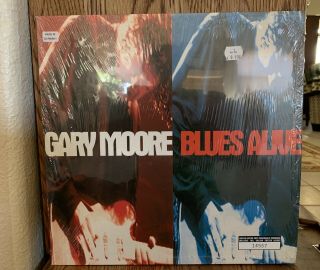 Gary Moore Blues Alive Limited Numbered 2x Vinyl Lp 1993 Virgin Records Germany