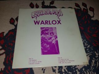 Grateful Dead - Warlox Record No Tmoq Bootleg Lp Vinyl Garcia,  Weir