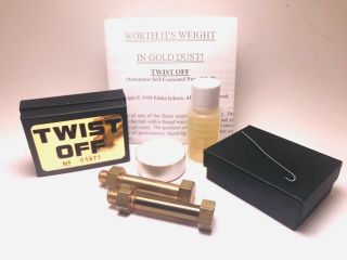 Scarce Vintage Magicians Twist Off By Eddie Gibson Mentalism Self Contained Bolt