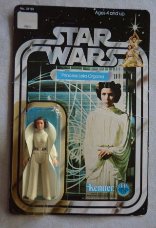 Star Wars Vintage Kenner 12 Back Princess Leia - Not A Recard