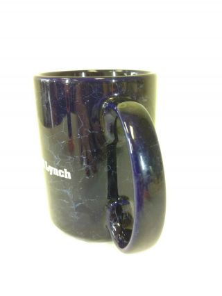 Merrill Lynch Blue Coffee Mug Cup Marbled Look 2