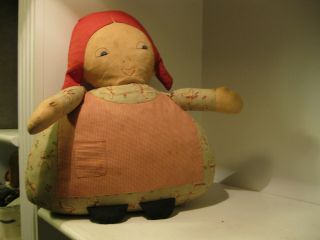 Vintage Berea College Student Industries Kentucky Folk Art Stuffed Craft Doll