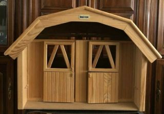 Big Wooden Breyer Deluxe Two - Stall Barn /stable For Traditional Sized Horses
