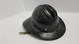 Vintage Fireman Helmet Hard Boiled E.  D.  Bullard Co.  Hard Hat