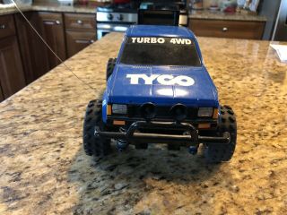Vintage Tyco R/c Turbo 4wd Nissan Truck Radio Controlled