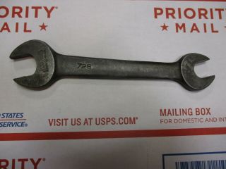 Usa Made Vintage Williams 728 Open End Wrench 9/16 " X 3/4 "