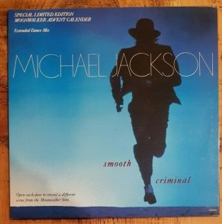Michael Jackson - Smooth Criminal 12 " Vinyl Single Advent Calendar Edition