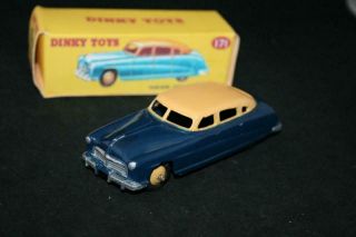 Dinky Toys Meccano England Yr 1954 No171 Rare Hudson Commodore In Very Good Cond