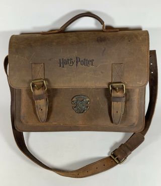 Extremely Rare Harry Potter Leather Satchel Ruitertassen Bag,  Limited Edition
