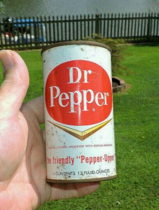 Rare Antiuque Dr.  Pepper Soda 12 Oz Can 10 - 2 - 4