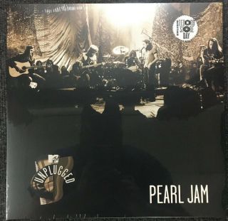 Pearl Jam Mtv Unplugged (3/16/1992) Lp Vinyl 2019 Rsd Black Friday