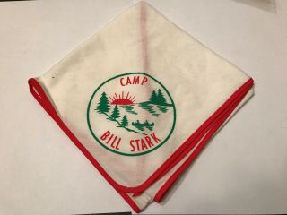 Sabine Area Council Texas Neckerchief Camp Bill Stark Vintage Boy Scouts Bsa