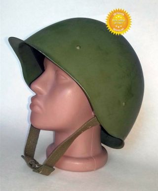 Ussr Russian Military Soviet Army Wwii Ssh40 Type Steel Helmet