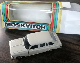 Novoexport 1:43 Moskvitch Izh 1500 Kombi Soviet Diecast Toy Car Model Ussr Box