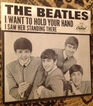 Beatles – I Want To Hold Your Hand Capitol Picture Sleeve (nm)