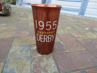 Vintage 1955 Kentucky Derby; Reynolds Aluminum; Jewelup Cup