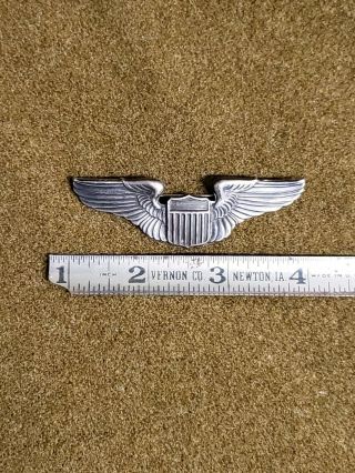 World War Ii Us Army Air Corps Sterling Pilot Wings 3 "