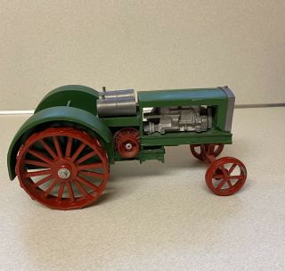 Vintage Rare Heider Rock Island Plow Co 1:16 Spec - Cast Tractor Toy