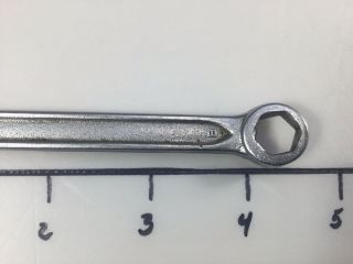 Vintage Indestro 1071 Combination Wrench 3/8 