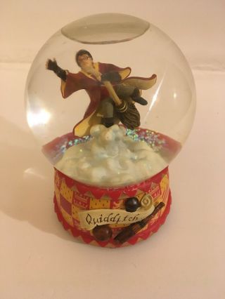 Harry Potter Quidditch Glitter Snow Globe Water Globe By San Fransisco Music Box