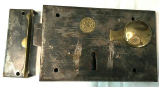 Antique Large Carpenter Box Door Lock For Your Antique Home Restoration