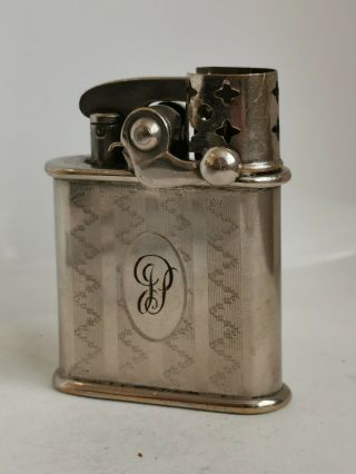 Vintage 1930s Colibri Kick - Start Petrol Lighter