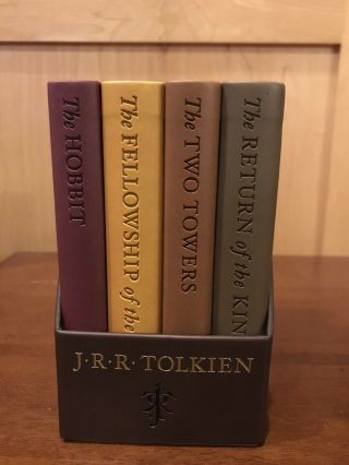 Jrr Tolkien Hobbit/lord Of The Rings Leather Set