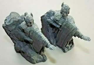 Lord Of The Rings Argonath Bookends Sideshow Weta - 2002 Gondor Tolkien Statue