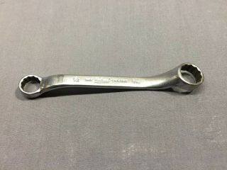 Vintage Herbrand No.  4925 Stubby Offset Box End Wrench