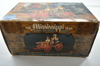 Vintage 1972 The Mississippi 1869 Antique Fire Engine Radio Rare 2