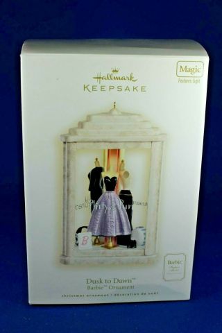 Hallmark Keepsake Ornament - 2007 Dusk To Dawn Barbie - Nos