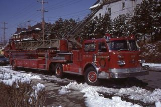 Pittsburgh Pa Truck 25 1978 American Lafrance 100 