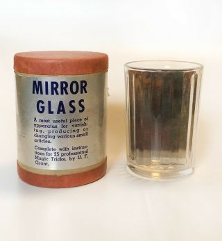 Enardoe’s Mirror Glass / Vintage Magic Trick & Utility