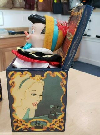 Walt Disney ' s Pinocchio 50th Anniversary Mini Action Musical Jack - in - the - Box 3