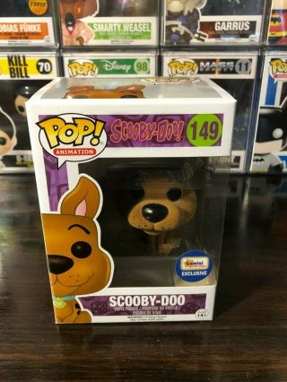 Funko Pop Animation Hanna Barbera Scooby Doo Flocked (gemini Exclusive)