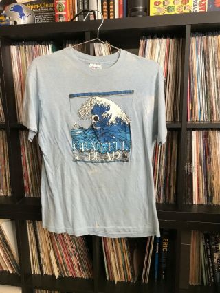 Vintage Grateful Dead Shirt Tshirt Vintage 1980s Surfing Eye Single Stitch Hanes