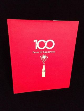 Coke 100 Faces Of Happiness Coca - Cola Book