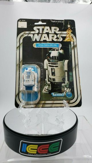 Star Wars Vintage R2 - D2 Vhtf 12/32 Back Kenner Offerless Afa It Moc 12 Back