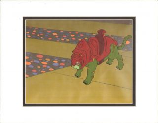 He - Man And The Motu Cringer Production Animation Art Cell Filmation 1980s Anime