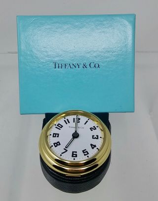 Vintage Tiffany & Co.  Travel Alarm Clock