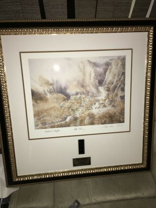Alan Lee Rivendell Framed Giclee Print Lord Of The Rings Sideshow 31 /1000