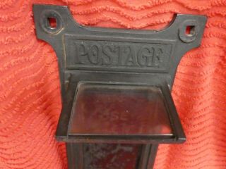 Antique/Vintage Postage Stamps Cast Iron Vending Slot Post Office Wall Type 2