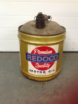 Premium Redoco Quality Motor Oil 5 Gallon Can