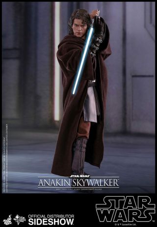 Star Wars Ep Iii Anakin Skywalker Mms437 12 " 1/6 Figure Hot Toys U.  S.  Seller