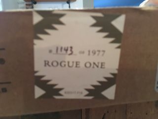 Pendleton Star Wars Rogue One Wool Blend Blanket Limited Edition Hand Numbered 3
