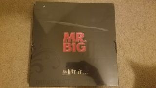 Mr.  Big What If.  Box Set Vinyl Lp Cd Dvd Lithograph Poster Paul Gilbert