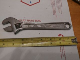 Vintage Diamond 8 Inch Adjustable Wrench 200mm,  And Smooth