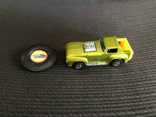 Hot Wheels Redlines Lime - Yellow Short Order,  Us Version With Badge